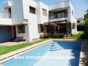 Location villa avec piscine à Rabat