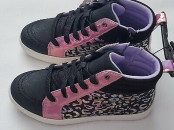 Wonder Nation Lucky Leopard Athletic High-Top Snea