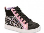 Wonder Nation Lucky Leopard Athletic High-Top Snea