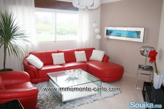 Appartement meublé avec terrasse à Hay Riad