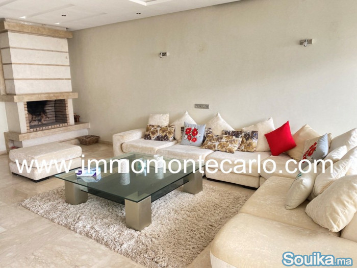 Bel appartement meublé à louer Hay Riad