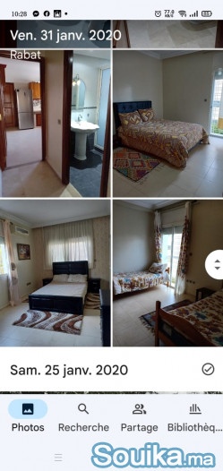 Appartement meublé à louer Secteur 23 Hay Riad