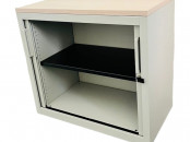 Armoire basse steelcase finition chêne 80 x 74 cm