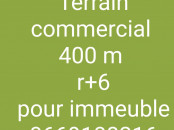 Terrain commercial 400 m r6 pour immeuble