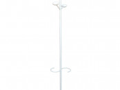 Porte manteau blanc porte parapluie Manade 6 patèr