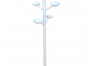 Porte manteau blanc porte parapluie Manade 6 patèr