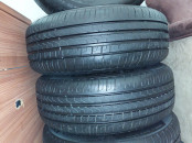 4 Jantes aluminium d'origine avec pneus