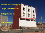 للبيع طابقين مع السطح 203 م