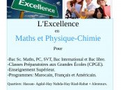 Réussite Excellence en maths-physique-chimie