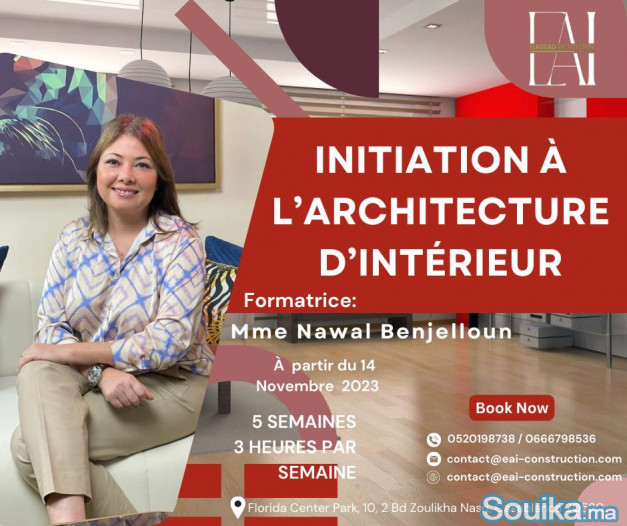 Initiation à la décoration d'intérieur