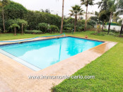 Villa neuve avec piscine à louer à Souissi