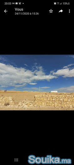 Terrain a saisir à el hanchane