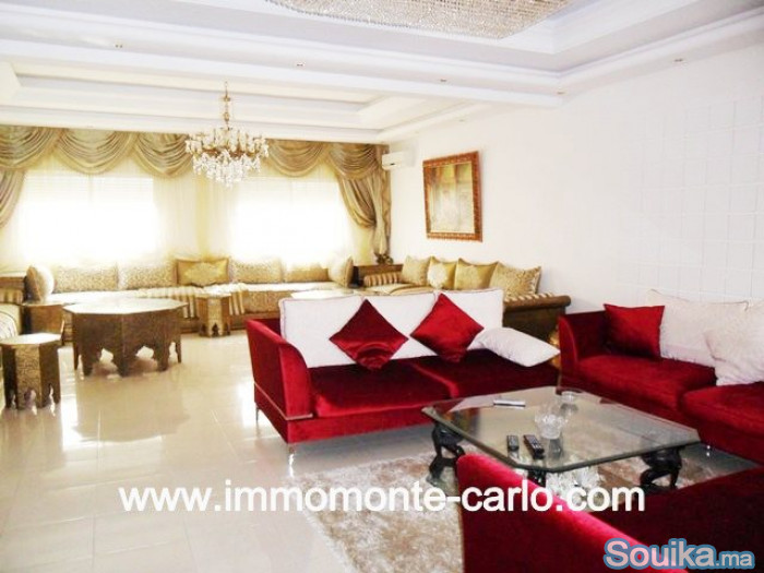 Location villa meublée à-Harhoura Plage Rabat