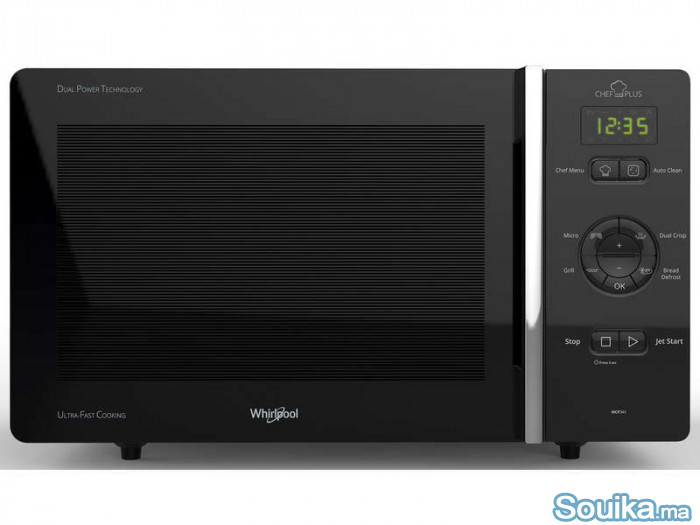 Micro-ondes Whirlpool chef plus dual power technol