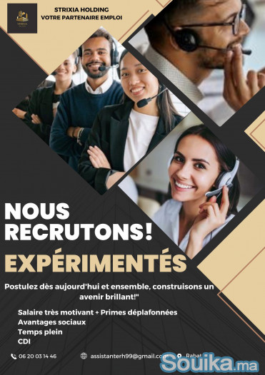 Téléconseillers expérimentés