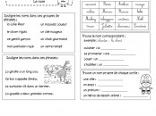 cours de soutien pour primaires en français