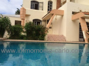 Jolie villa avec piscine à Souissi