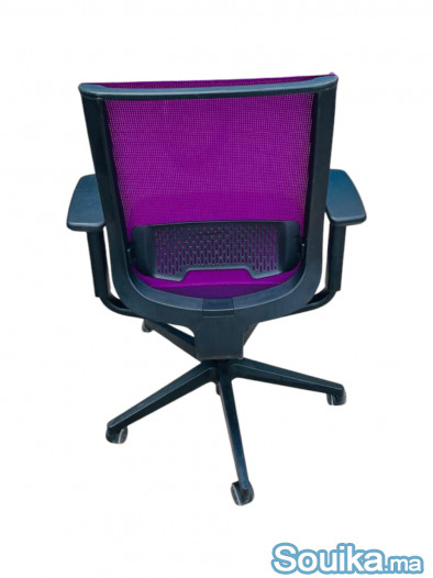 Chaise bureau Steelcase Replay Air violet promo