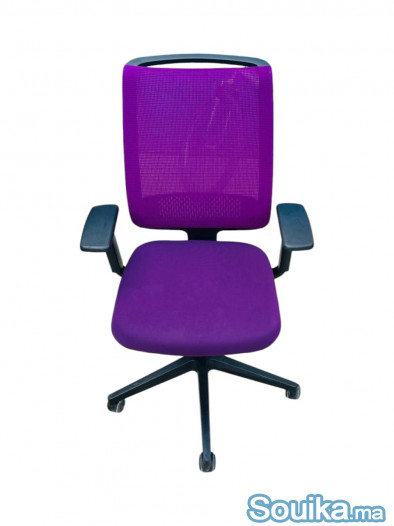 Chaise bureau Steelcase Replay Air violet promo