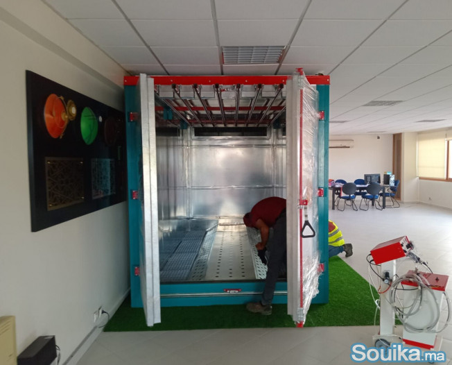 Four 15M Thermolaquage Métaux Longs Construction