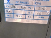 Vends régulateur de tension 15 kva