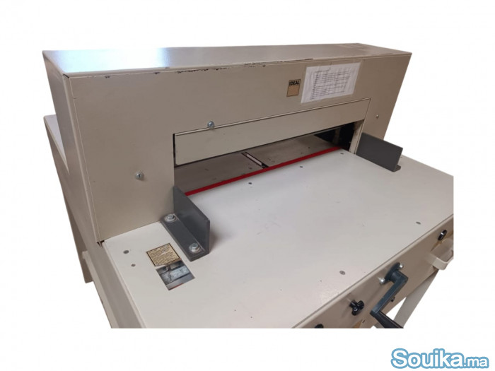 Massicot Ideal 6550 380V Professionnel électrique