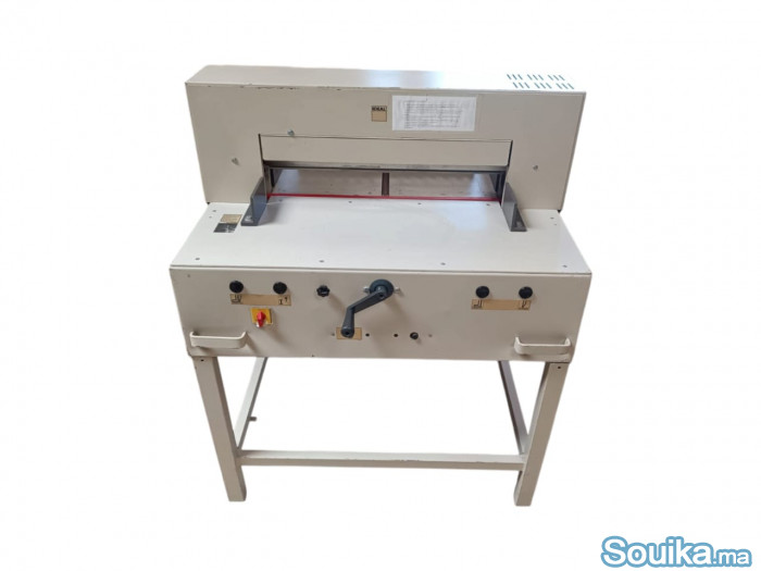 Massicot Ideal 6550 380V Professionnel électrique