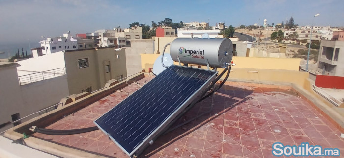 Chauffe-eau solaire double émaillage