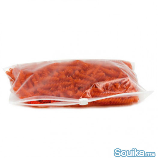 Sachet plastique zip avec curseur