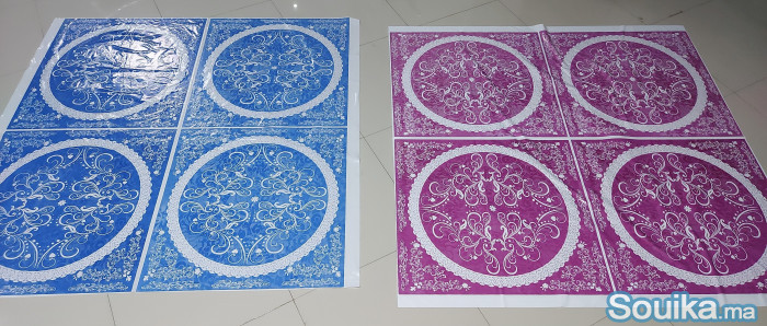 Nappe En Plastique مفارش المائدة البلاستيكية