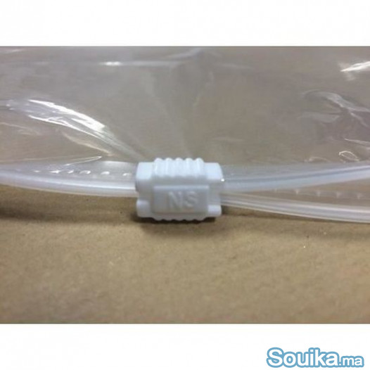 Sachet plastique zip avec curseur