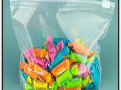 Sachet plastique zip avec curseur