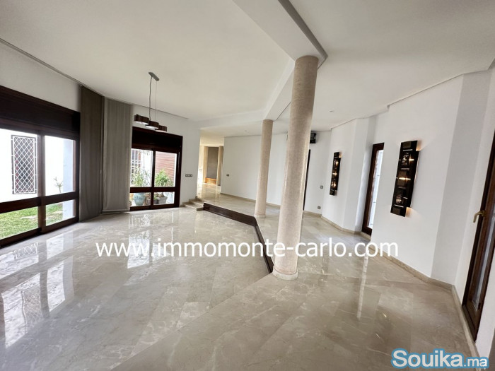 Superbe Villa de Luxe à Louer Rabat Souissi
