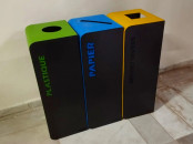 pack de 3 Bornes de tri sélectif