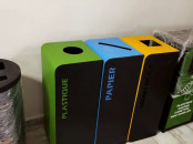 pack de 3 Bornes de tri sélectif