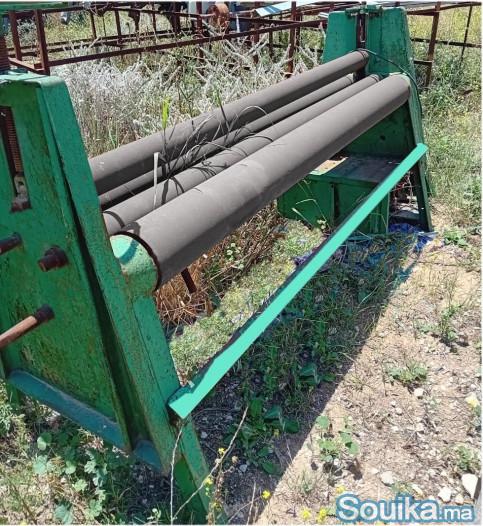 Rouleuse tôle 2m