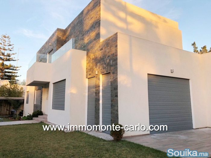 villa neuve moderne bien située à Souissi
