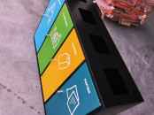 ARMOIRE POUBELLE DE TRI SÉLECTIF MODÈLE CARÉNÉ 4