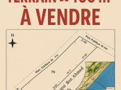 À VENDRE - TERRAIN 400 m À OUALIDIA