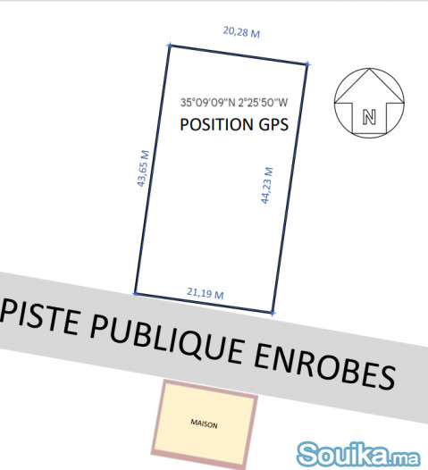 TERRAIN CONSTRUCTIBLE CAP DE l'EAU