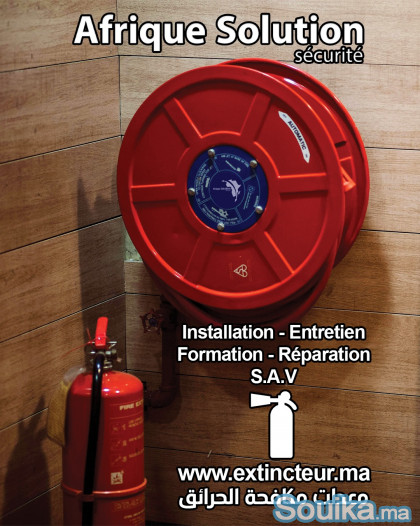 Recharge vérification des extincteurs d'incendie