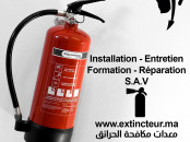 Recharge vérification des extincteurs d'incendie