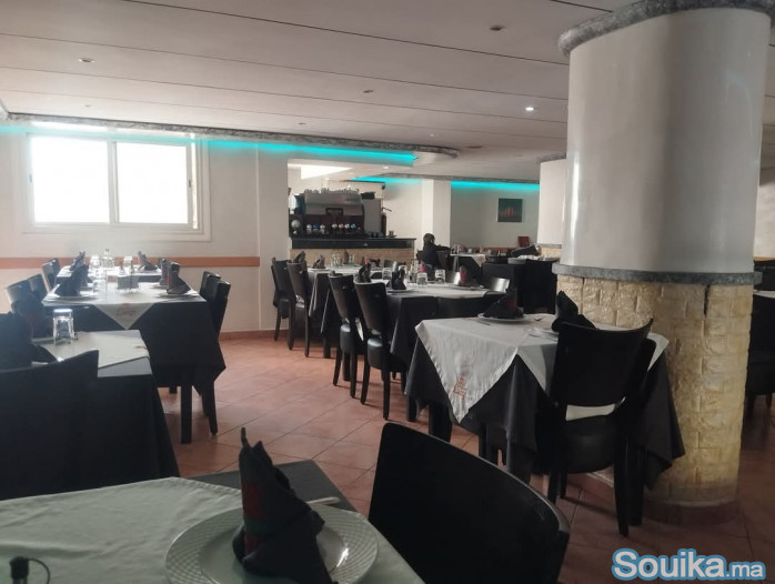 A vendre à El Jadida un beau restaurant équipé