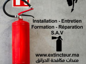Fournisseur d'extincteur en gros rabat Maroc