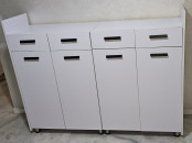 Meuble de rangement avec éclairage LED