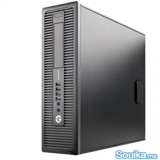 HP Elite Desk i3 4e SSD 4GB Ecran Dell 23 24