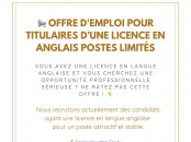 Secrétaire Un bureau privé basé à Casablanca
