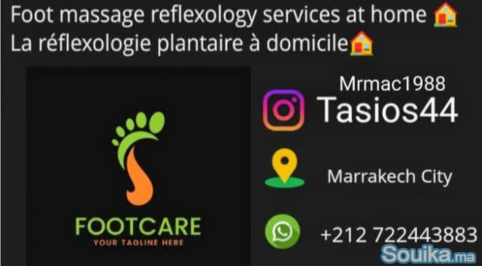 Massage au pieds à domicile
