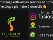 Massage au pieds à domicile