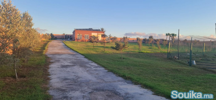 A vendre à 13kms d'El Jadida une belle villapisci